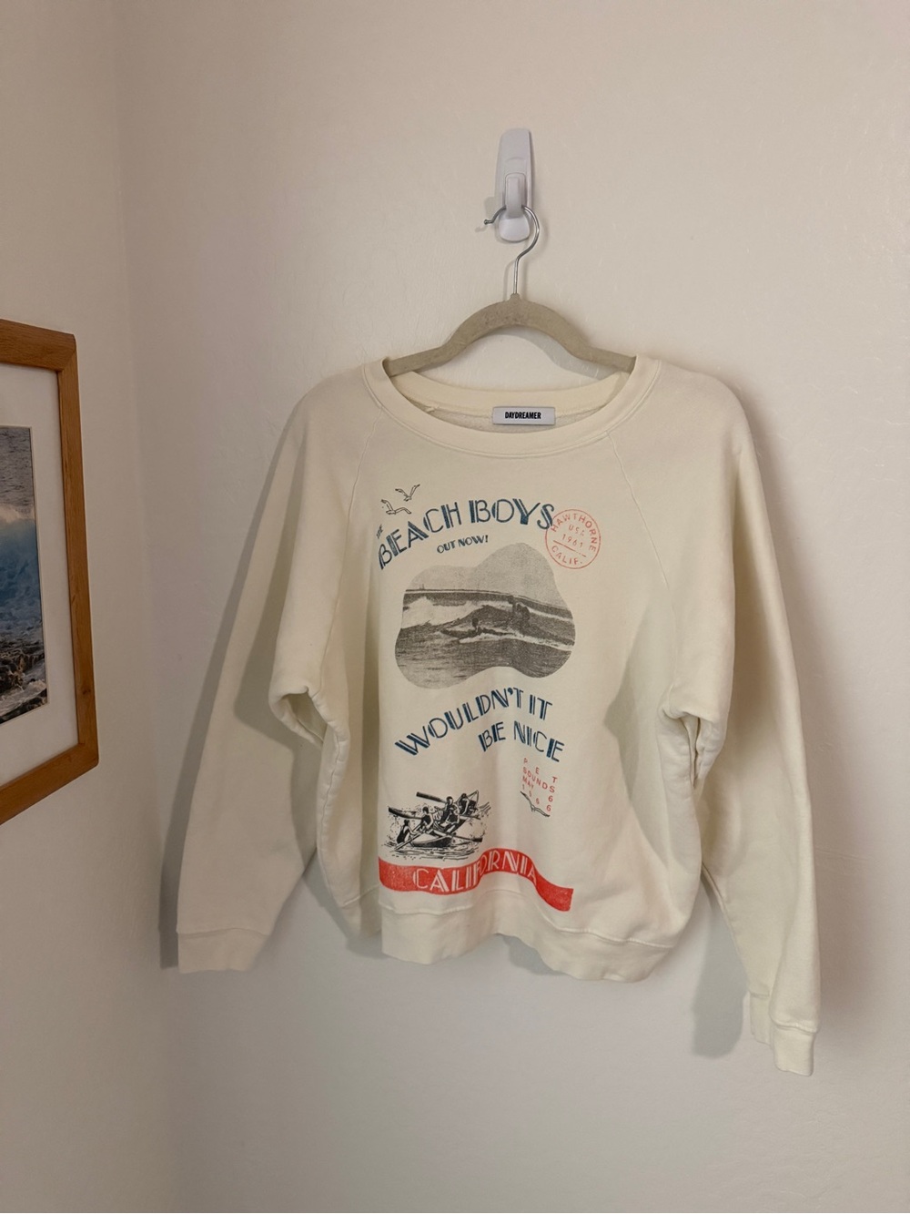 DAYDREAMER BEACH BOYS WOULDN'T IT BE NICE RAGLAN - Picture 3 of 6